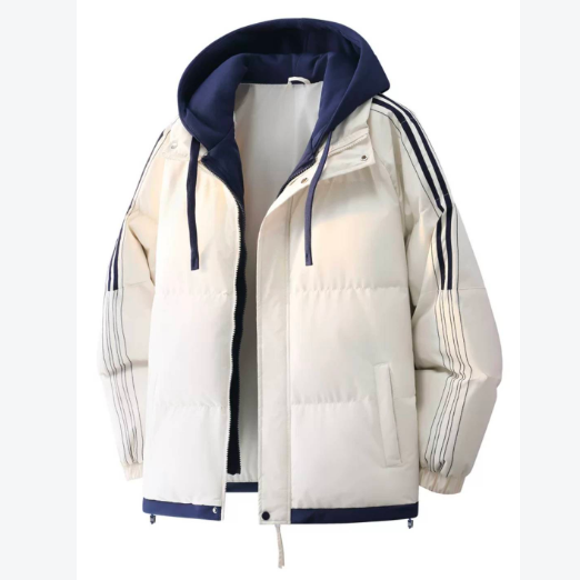 エレガントに秋冬を包む高級感のあるフード付きコート